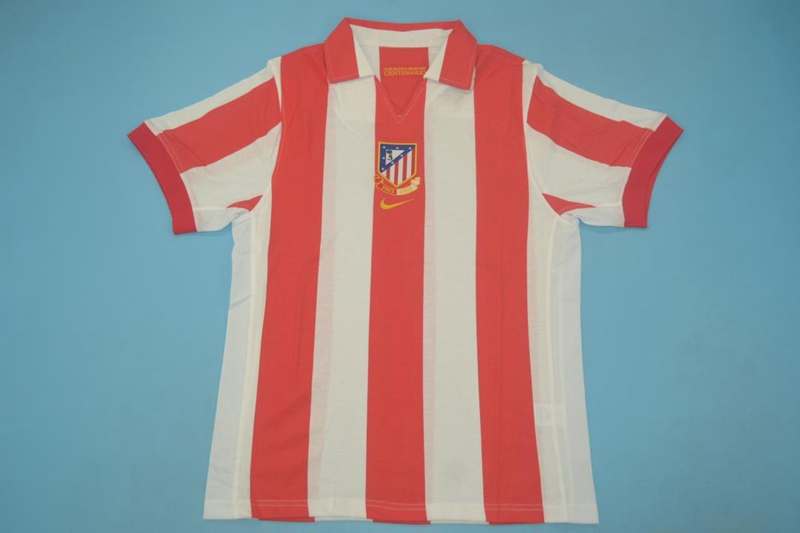 AAA Quality Atletico Madrid 2003 Centenary Home Retro Soccer Jersey AAA Quality Atletico Madrid 2003 Centenary Home Retro Soccer Jersey