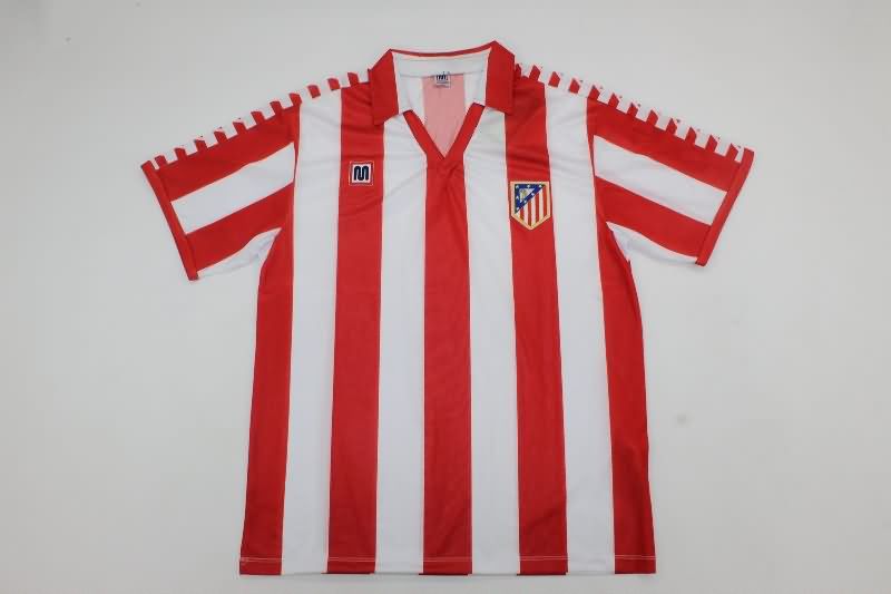 AAA Quality Atletico Madrid 1982/83 Home Retro Soccer Jersey AAA Quality Atletico Madrid 1982/83 Home Retro Soccer Jersey