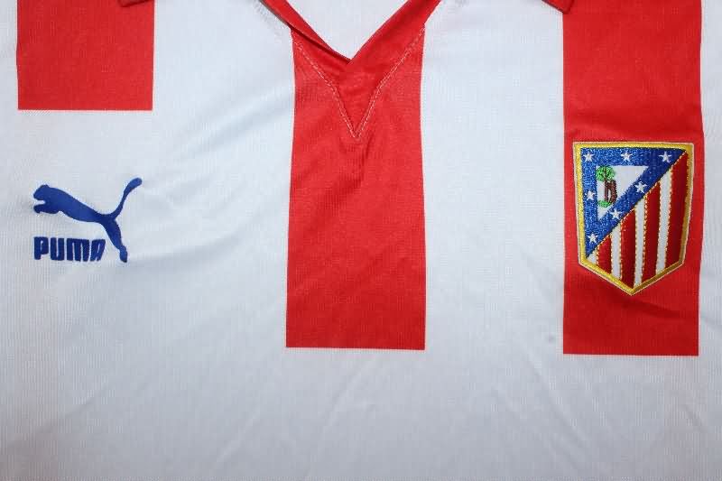 AAA Quality Atletico Madrid 1989/90 Home Retro Soccer Jersey