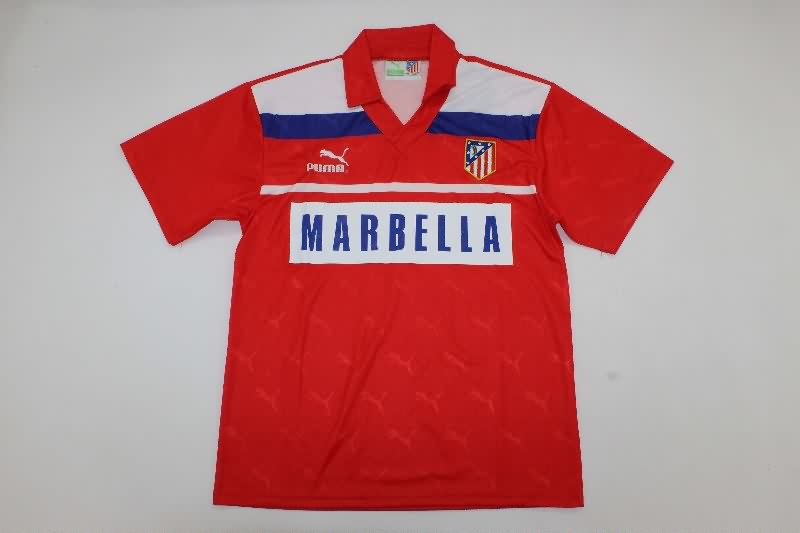 AAA Quality Atletico Madrid 1990/93 Away Retro Soccer Jersey AAA Quality Atletico Madrid 1990/93 Away Retro Soccer Jersey