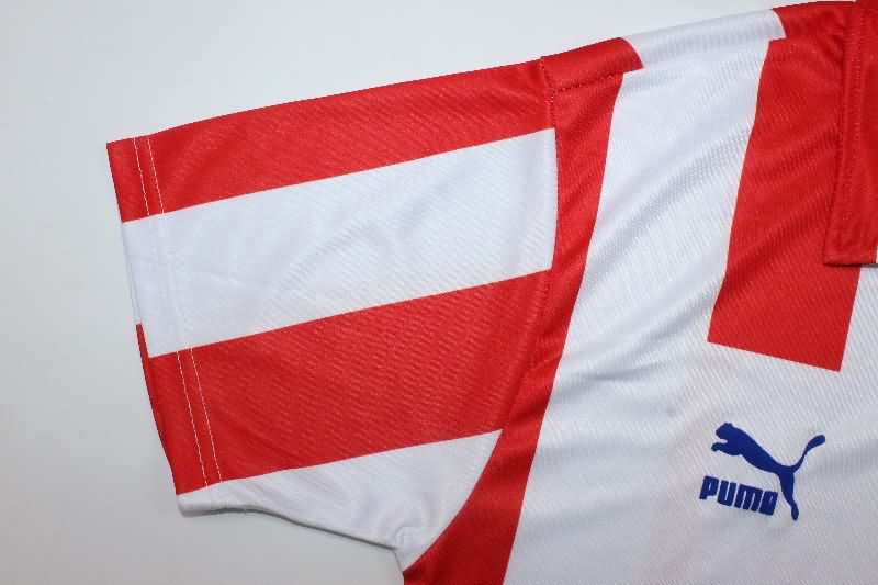 AAA Quality Atletico Madrid 1991/92 Home Retro Soccer Jersey