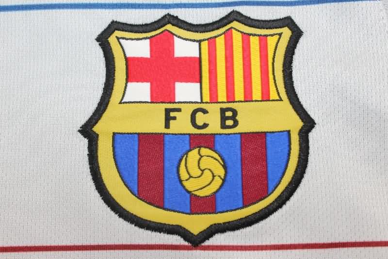 Barcelona Soccer Jersey Away Retro Replica 2003/04