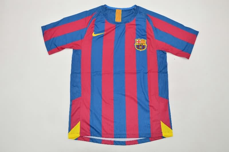 AAA Quality Barcelona 2005/06 Home Retro Soccer Jersey