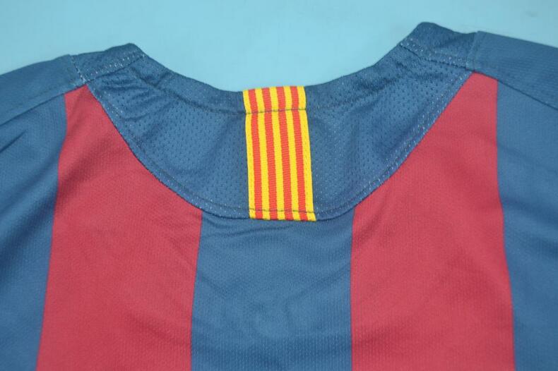 Barcelona Soccer Jersey Home UCL Retro Replica 2005/06