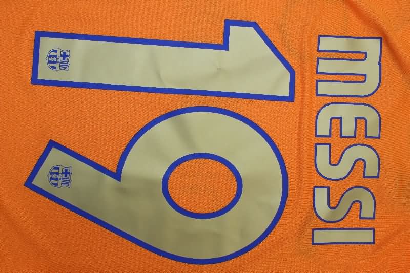 Barcelona Soccer Jersey Away Retro Replica 2006/07