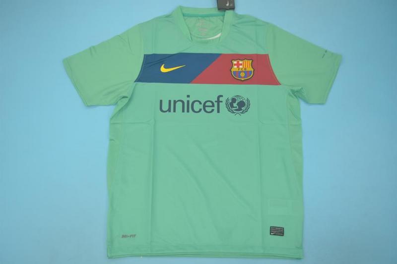Barcelona Soccer Jersey Away Retro Replica 2010/11
