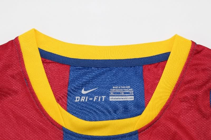 Barcelona Soccer Jersey Home Retro Replica 2010/11