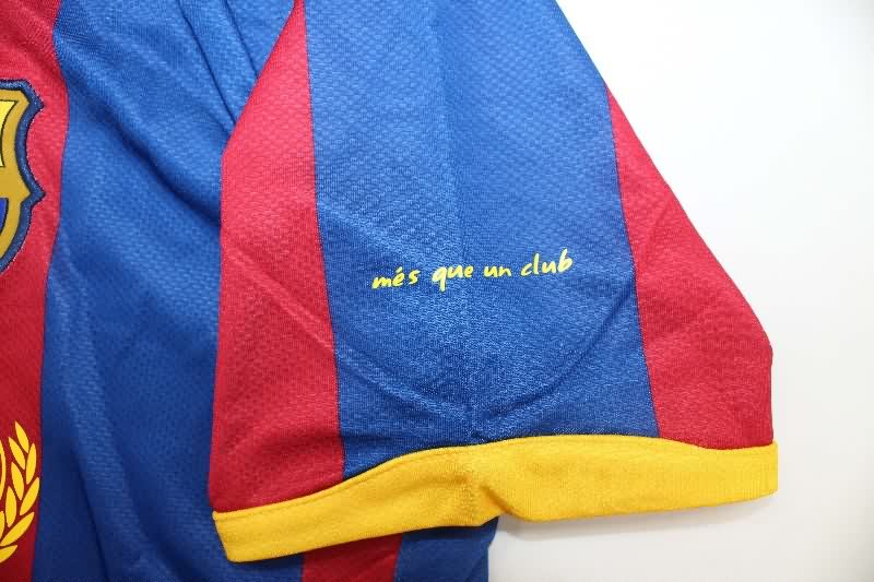 Barcelona Soccer Jersey Home Retro Replica 2010/11