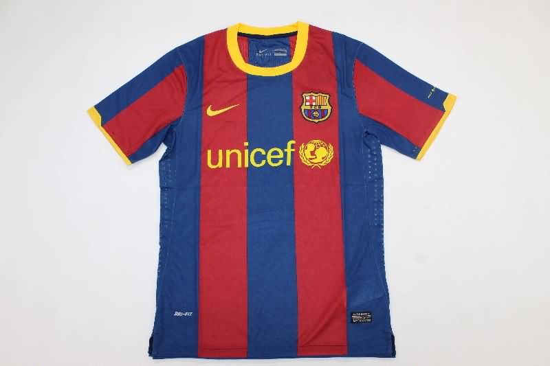AAA Quality Barcelona 2010/11 Home Retro Soccer Jersey (Player)