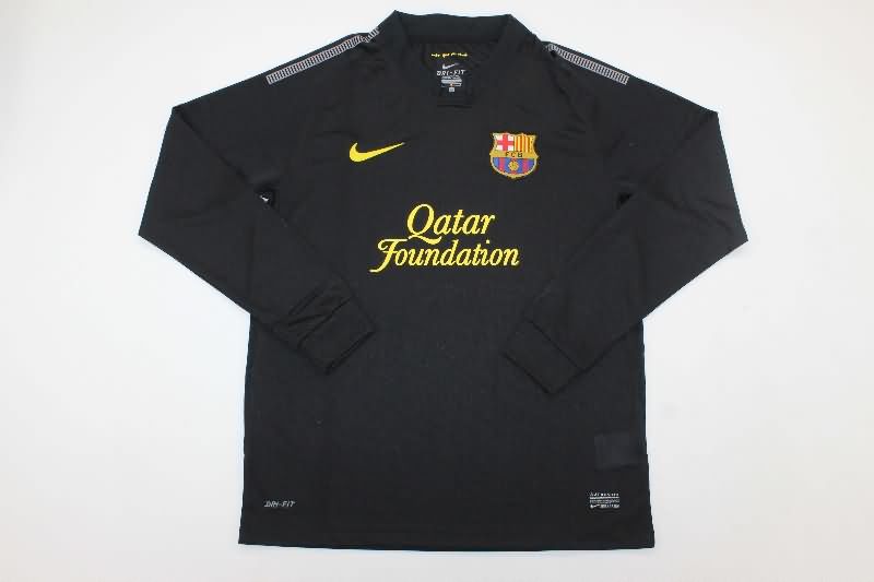 Barcelona Soccer Jersey Away Long Sleeve Retro Replica 2011/12