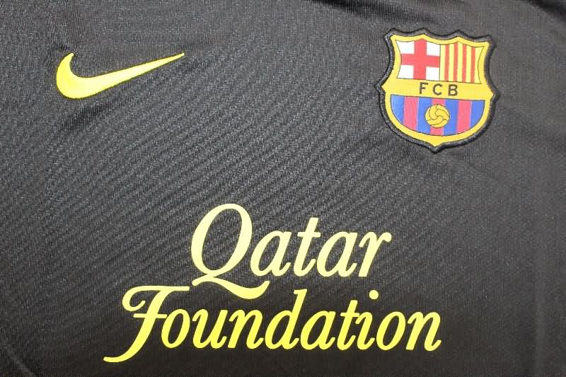 Barcelona Soccer Jersey Away Long Sleeve Retro Replica 2011/12