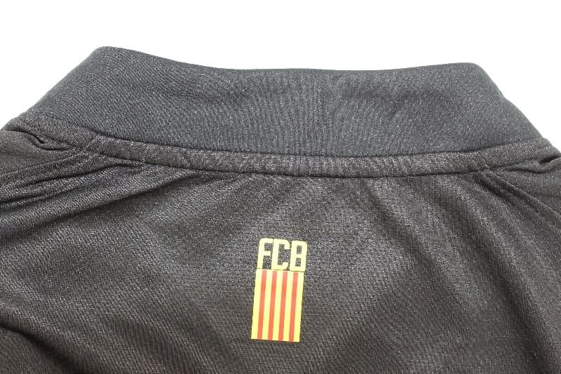 Barcelona Soccer Jersey Away Long Sleeve Retro Replica 2011/12