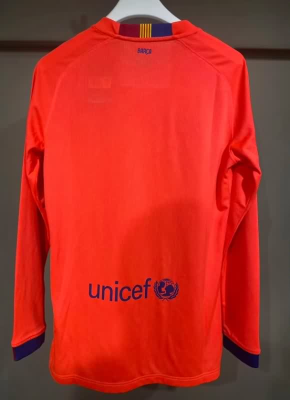 AAA Quality Barcelona 2014/15 Away Long Sleeve Retro Soccer Jersey (Player)