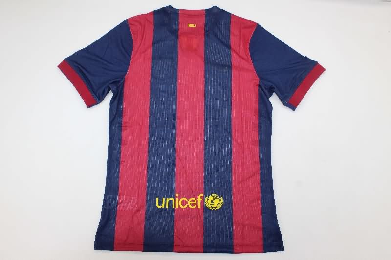 AAA Quality Barcelona 2014/15 Home Retro Soccer Jersey (Player)