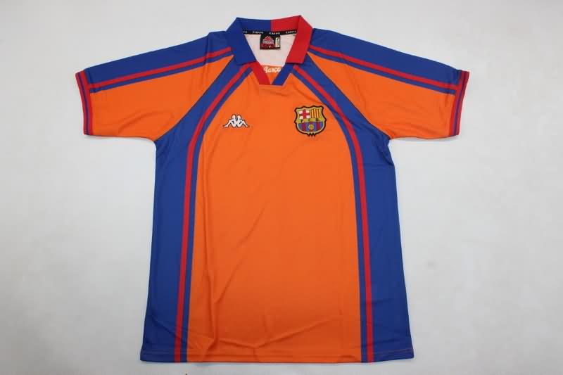 Barcelona Soccer Jersey Away Retro Replica 1998