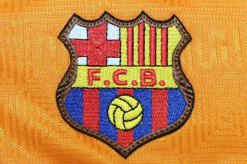 Barcelona Soccer Jersey Away Retro Replica 1991/92
