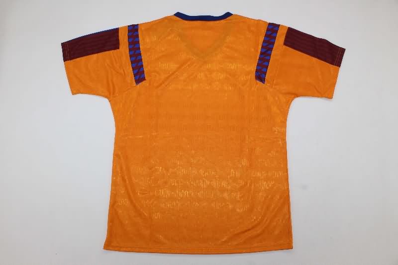 Barcelona Soccer Jersey Away Retro Replica 1991/92