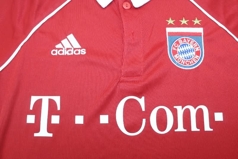 Bayern Munich Soccer Jersey Home Retro Replica 2005/07