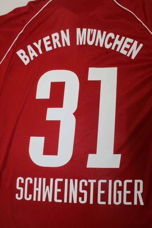 Bayern Munich Soccer Jersey Home Retro Replica 2005/07