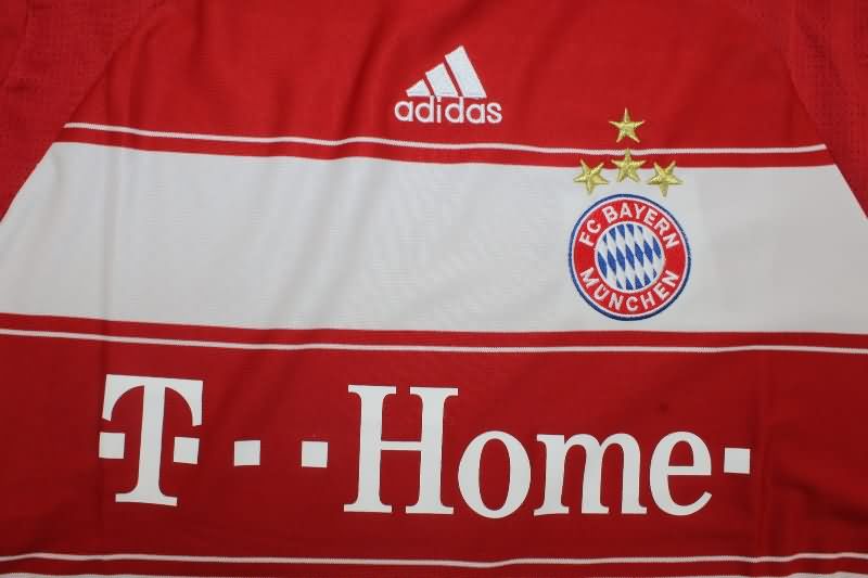 Bayern Munich Soccer Jersey Home Retro Replica 2007/08