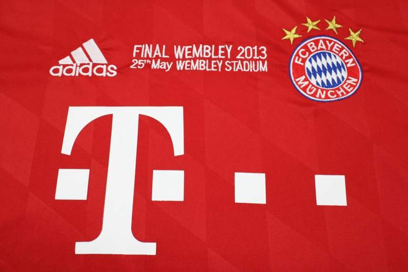 Bayern Munich Soccer Jersey UCL Retro Replica 2012/13