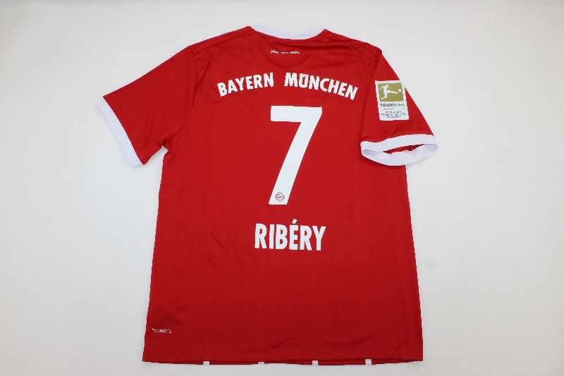 Bayern Munich Soccer Jersey Home Retro Replica 2017/18