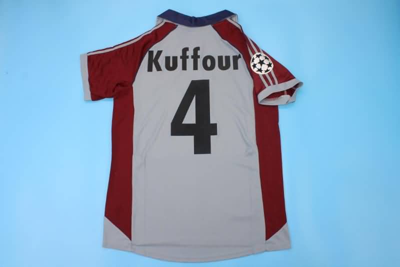 Bayern Munich Soccer Jersey Away Retro Replica 1998/99