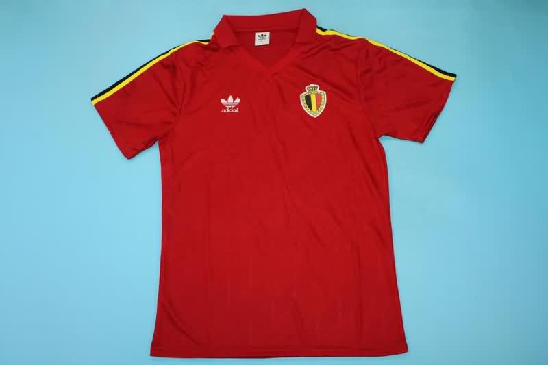 Belgium Soccer Jersey Home Retro Replica 1986 Belgium Soccer Jersey Home Retro Replica 1986