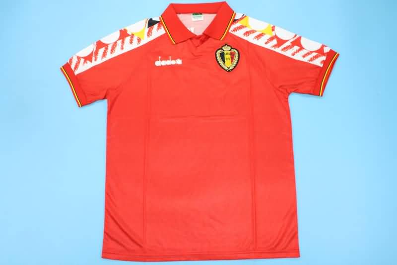 Belgium Soccer Jersey Home Retro Replica 1995 Belgium Soccer Jersey Home Retro Replica 1995
