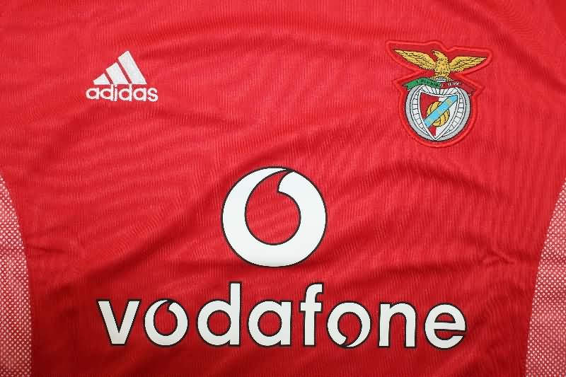 Benfica Soccer Jersey Home Retro Replica 2002/03