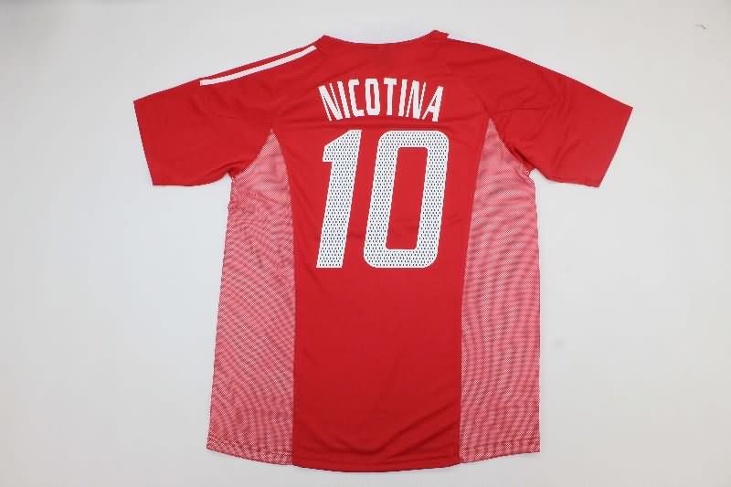 Benfica Soccer Jersey Home Retro Replica 2002/03