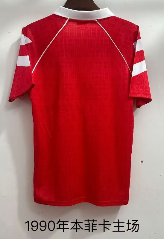 AAA Quality Benfica 1990/91 Home Retro Soccer Jersey