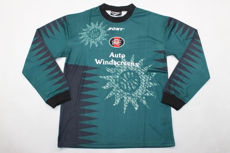 Birmingham City Soccer Jersey Goalkeeper Green Long Retro Replica 1996/97 Birmingham City Soccer Jersey Goalkeeper Green Long Retro Replica 1996/97