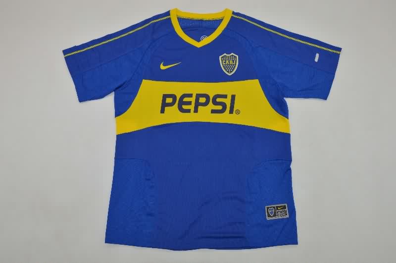 AAA Quality Boca Juniors 2003/04 Home Retro Soccer Jersey