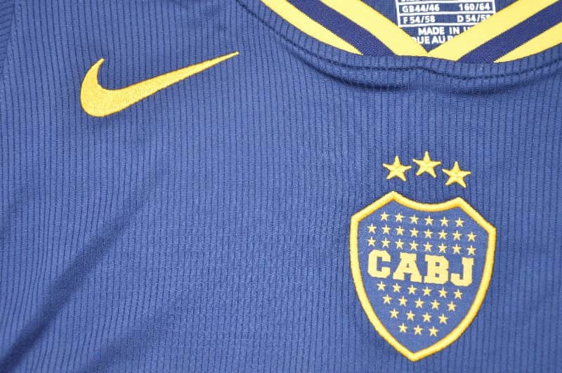 AAA Quality Boca Juniors 2006/07 Home Retro Long Sleeve Soccer Jersey