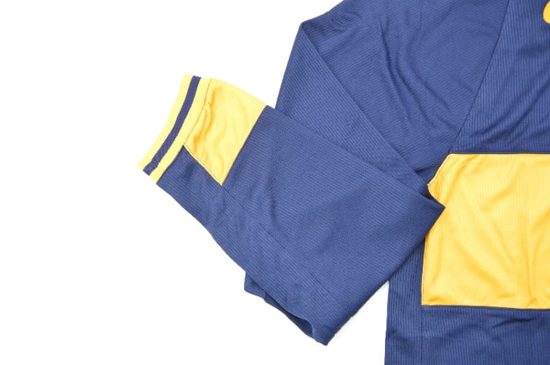 AAA Quality Boca Juniors 2006/07 Home Retro Long Sleeve Soccer Jersey