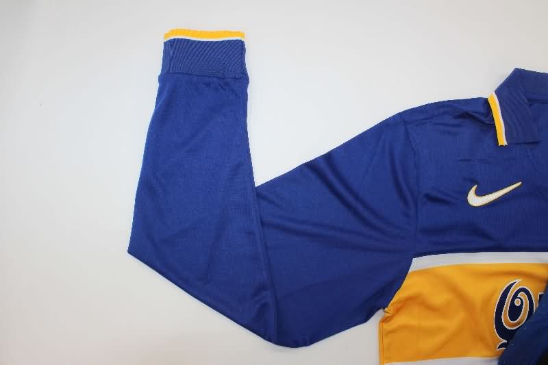 Boca Juniors Soccer Jersey Home Long Sleeve Retro Replica 1996/97