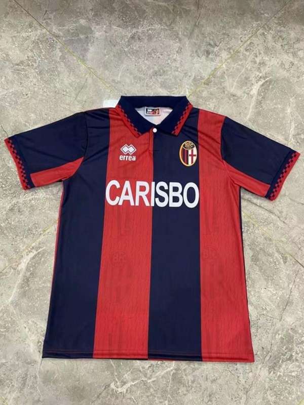 Bologna Soccer Jersey Home Retro Replica 1995/96 Bologna Soccer Jersey Home Retro Replica 1995/96