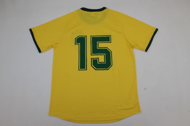 Brazil Soccer Jersey Home Retro Replica 1982