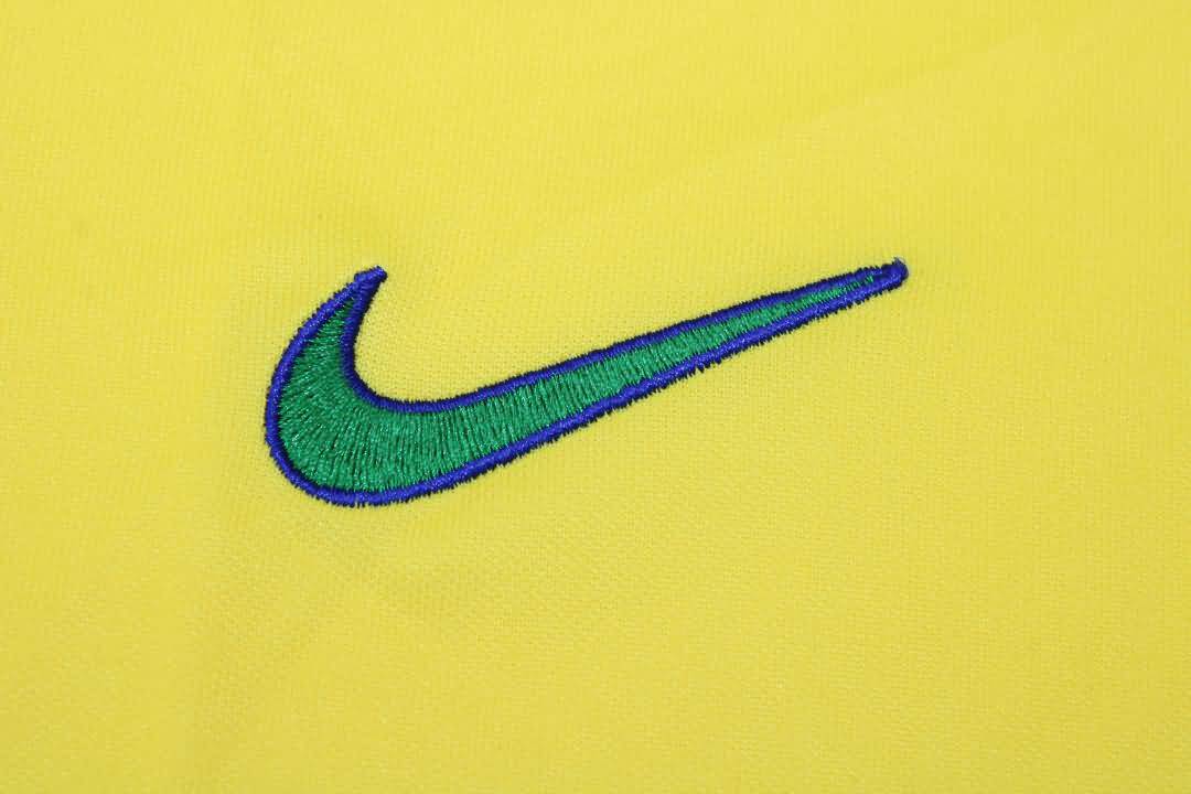 Brazil Soccer Jersey Home Retro Replica 1997
