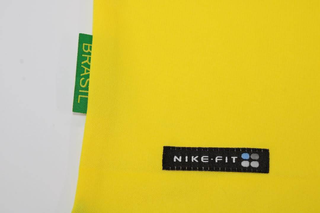 Brazil Soccer Jersey Home Retro Replica 1997