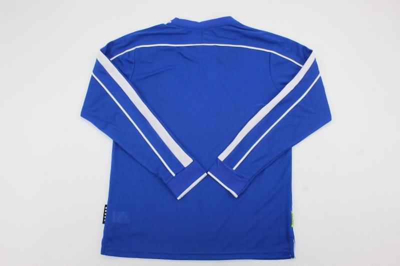 Brazil Soccer Jersey Away Long Sleeve Retro Replica 1998