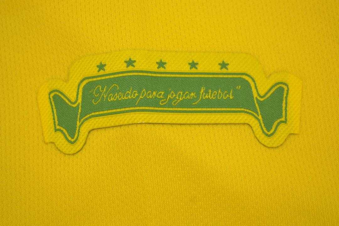 Brazil Soccer Jersey Home Retro Replica 2006