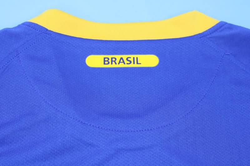 Brazil Soccer Jersey Away Retro Replica 2010