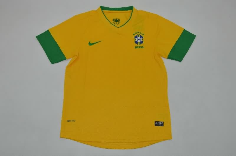 AAA Quality Brazil 2012 Home Retro Soccer Jersey