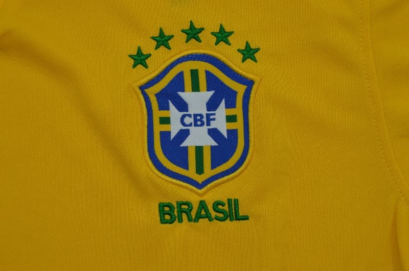 AAA Quality Brazil 2013 Home Retro Soccer Jersey