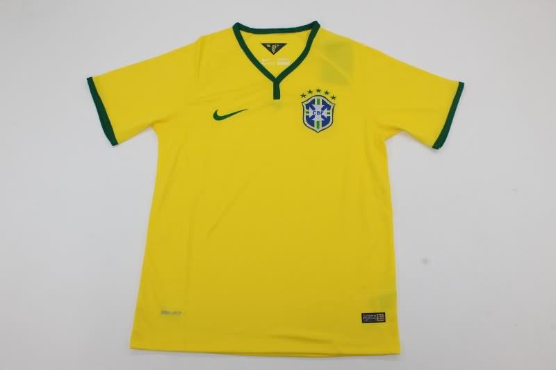 Brazil Soccer Jersey Home Retro Replica 2014