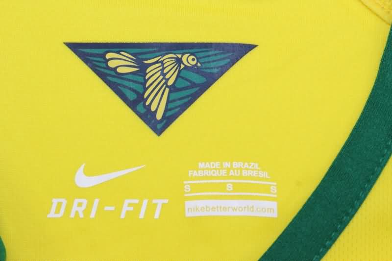 Brazil Soccer Jersey Home Retro Replica 2014