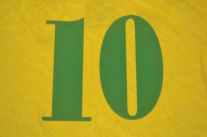Brazil Soccer Jersey Home Retro Replica 1991/93