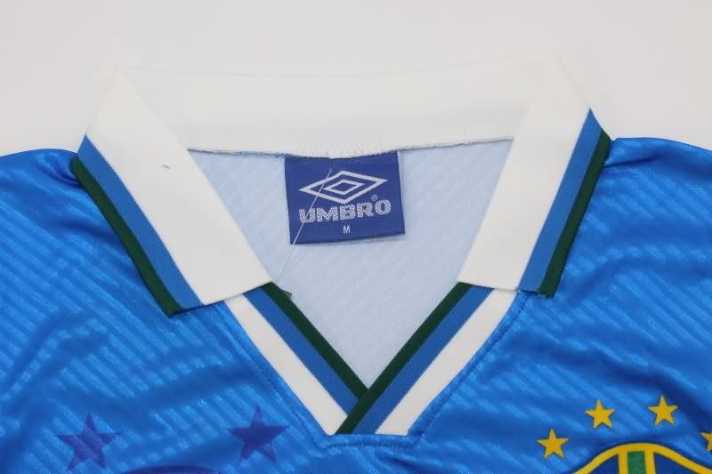 Brazil Soccer Jersey Away Retro Replica 1994/95